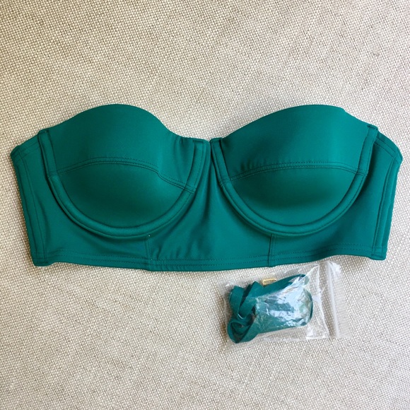 Urban Outfitters Other - Urban Outfitters Green Bathing Suit Top Size Small